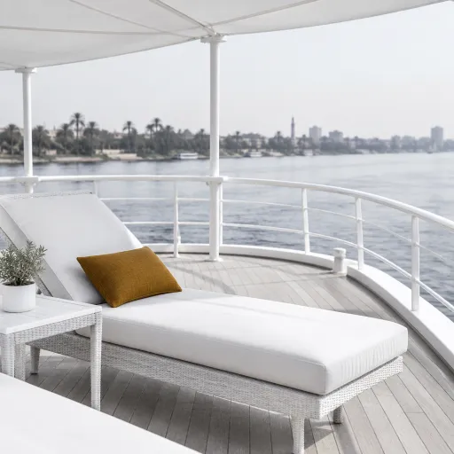 Sailing the Oberoi Zahra Nile cruise: refined river luxury from Cairo