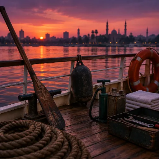 Cairo's Houseboats: The Fading Nile Tradition and the Stays Keeping It Afloat