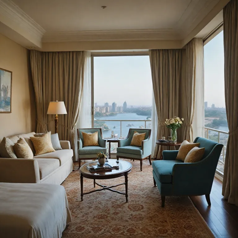 Premium suites Cairo booking: Elevate your stay with luxury river views and exceptional service